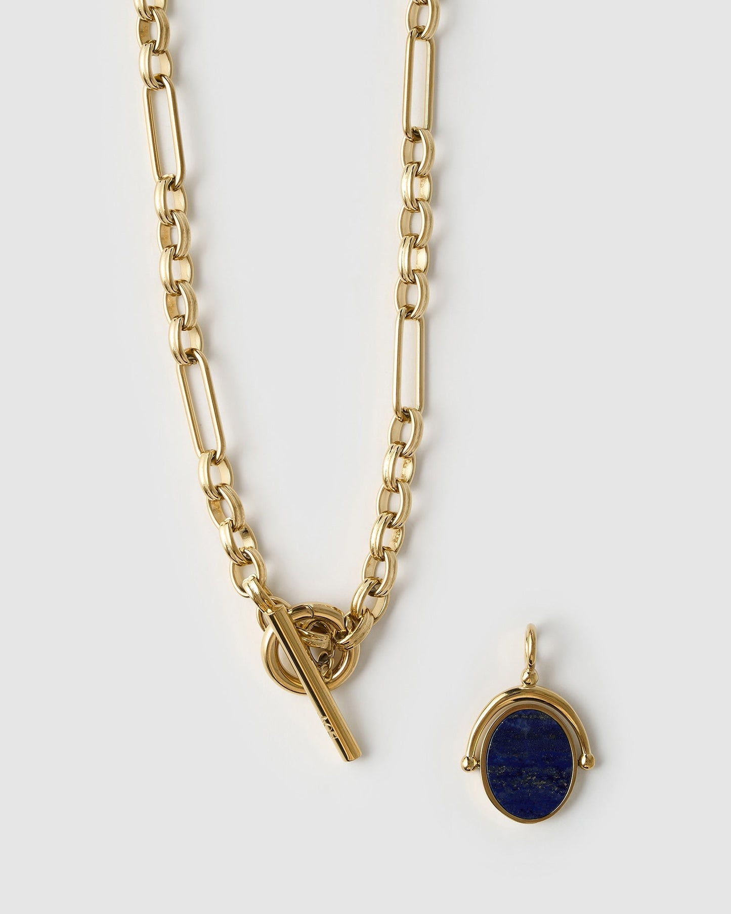 Delilah Spinner Necklace - Lapis Lazuli