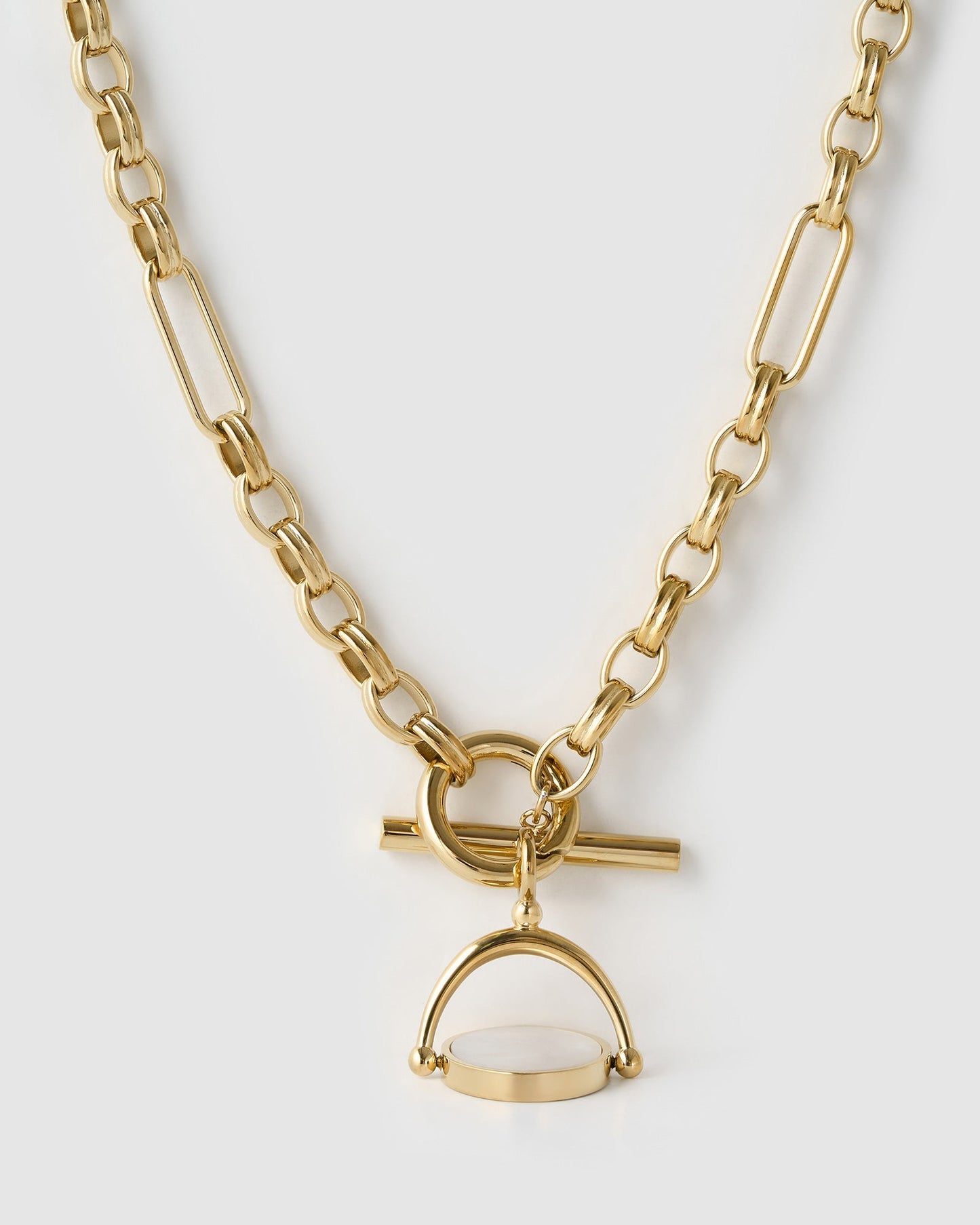 Delilah Spinner Necklace - Malachite