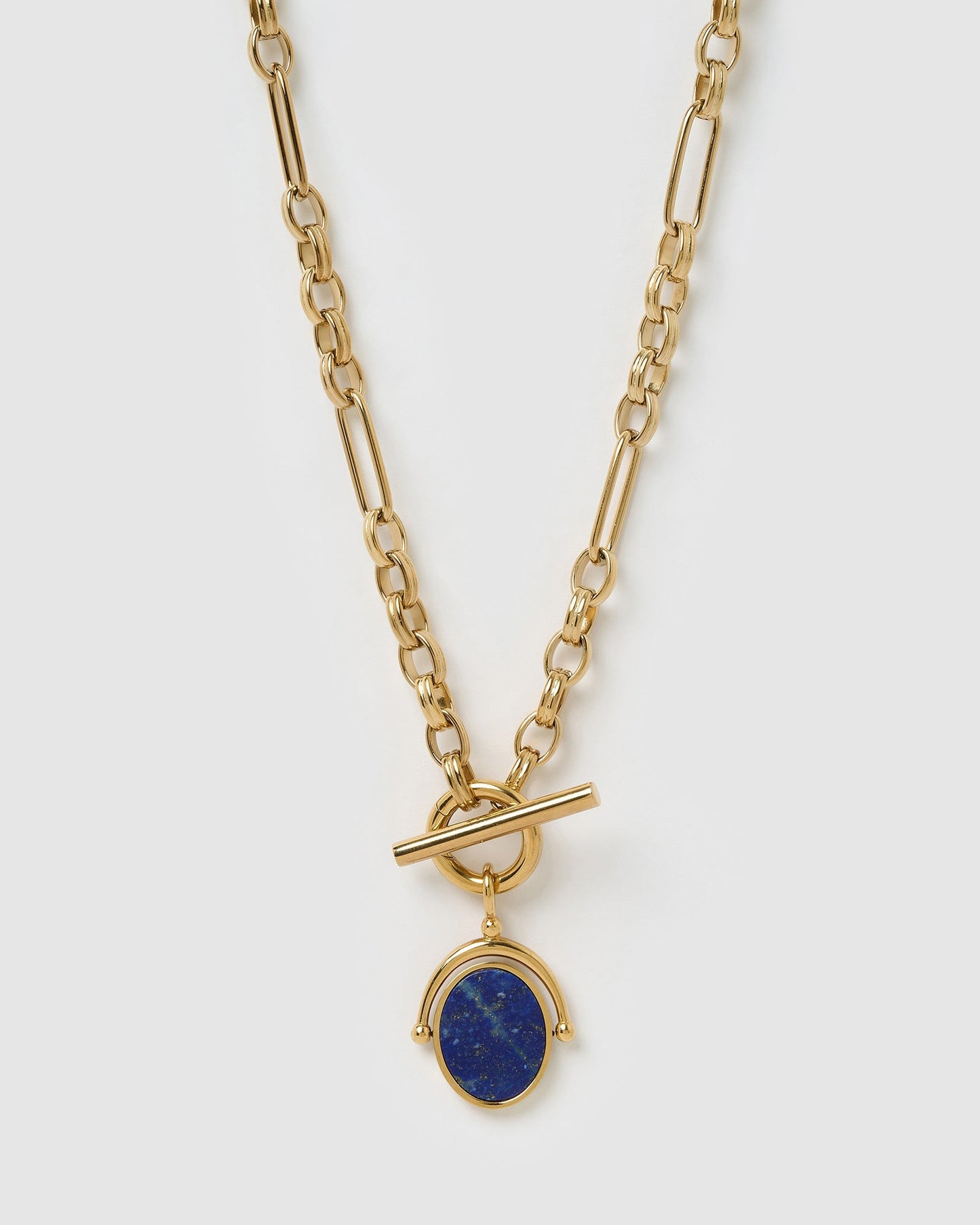 Delilah Spinner Necklace - Lapis Lazuli