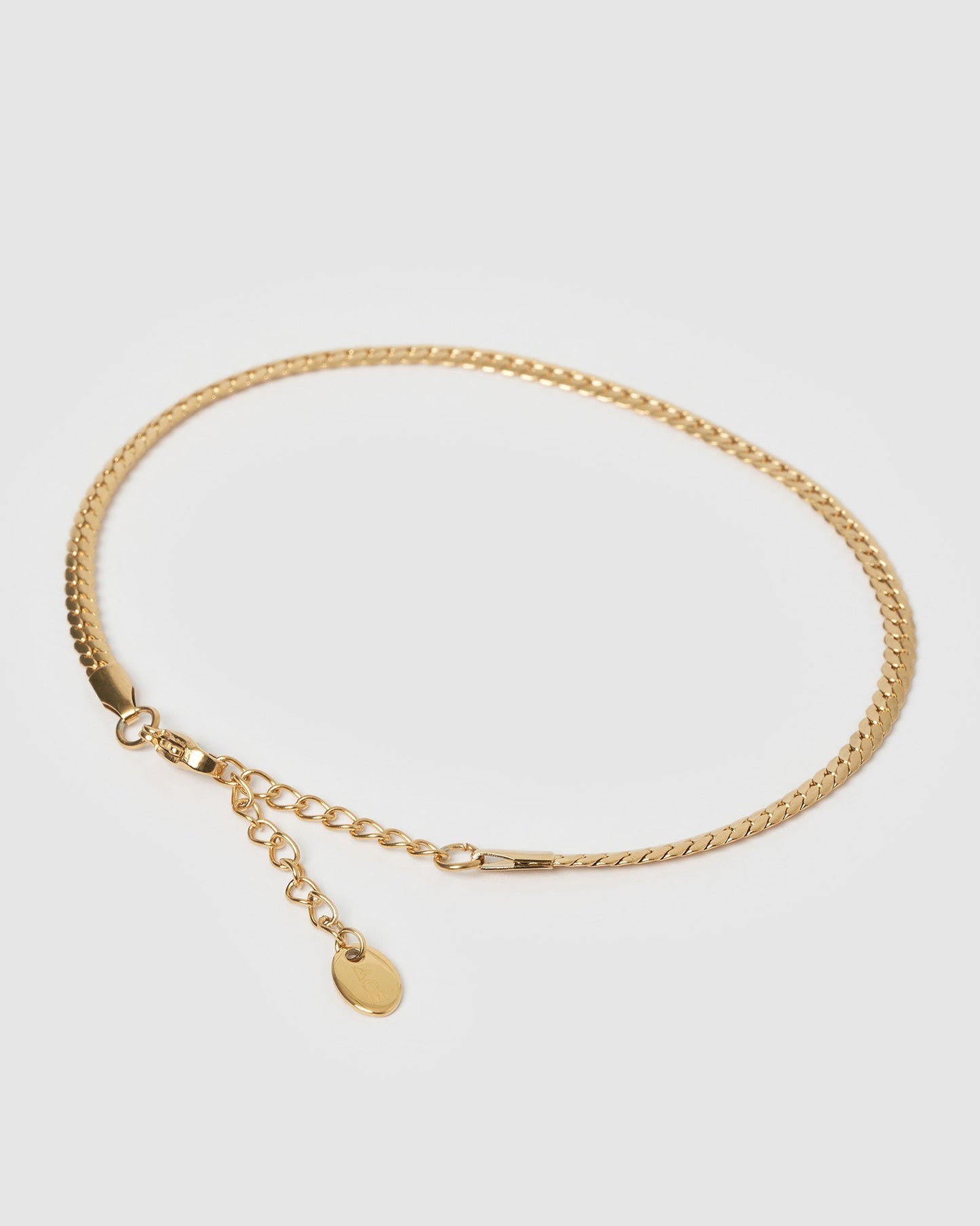 Dominique Gold Anklet