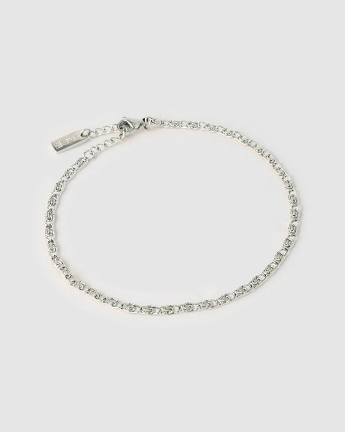 Dragon Silver Chain Anklet