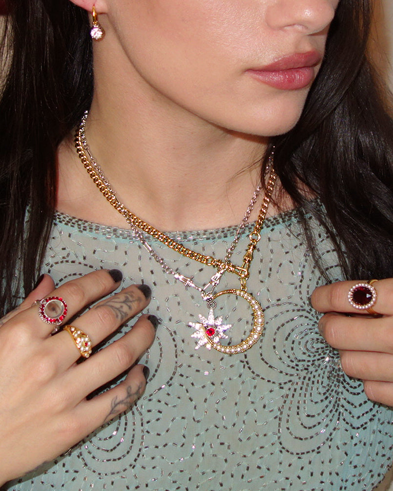 Watch Clasp Chain Necklace