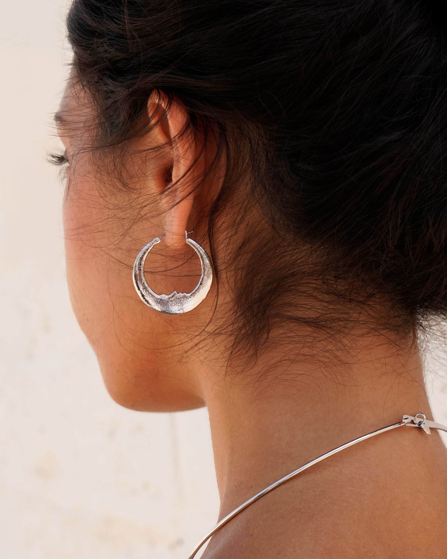 Luna Earrings in Silver