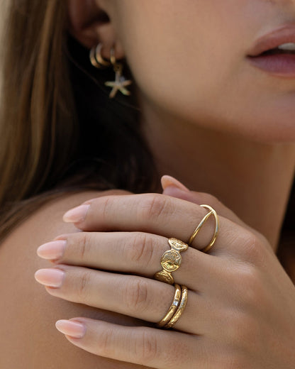 Oscar Gold Ring
