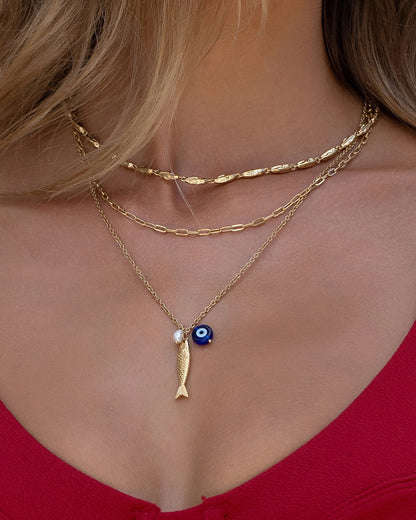 Sirena Charm Necklace