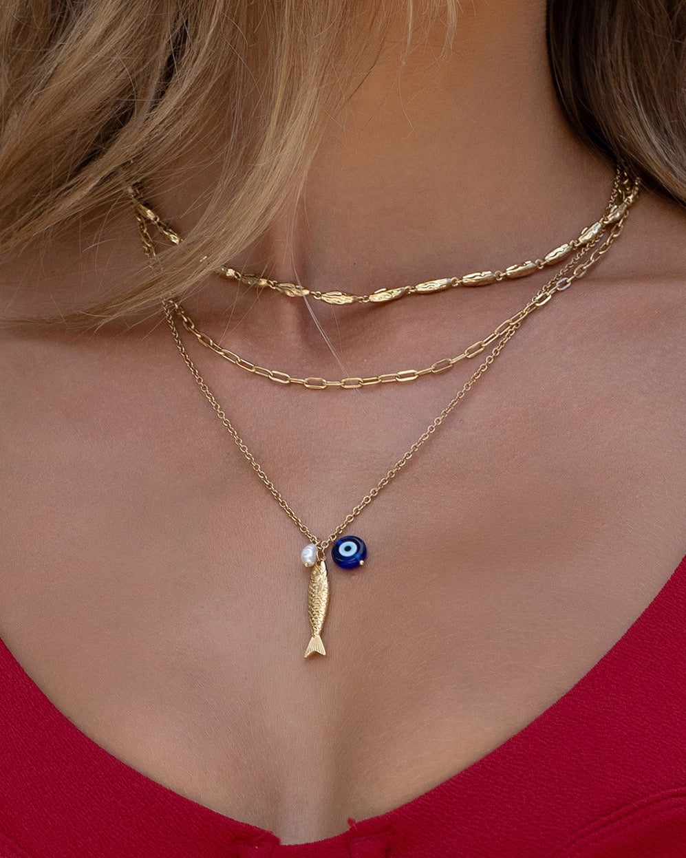 Granada Gold Necklace
