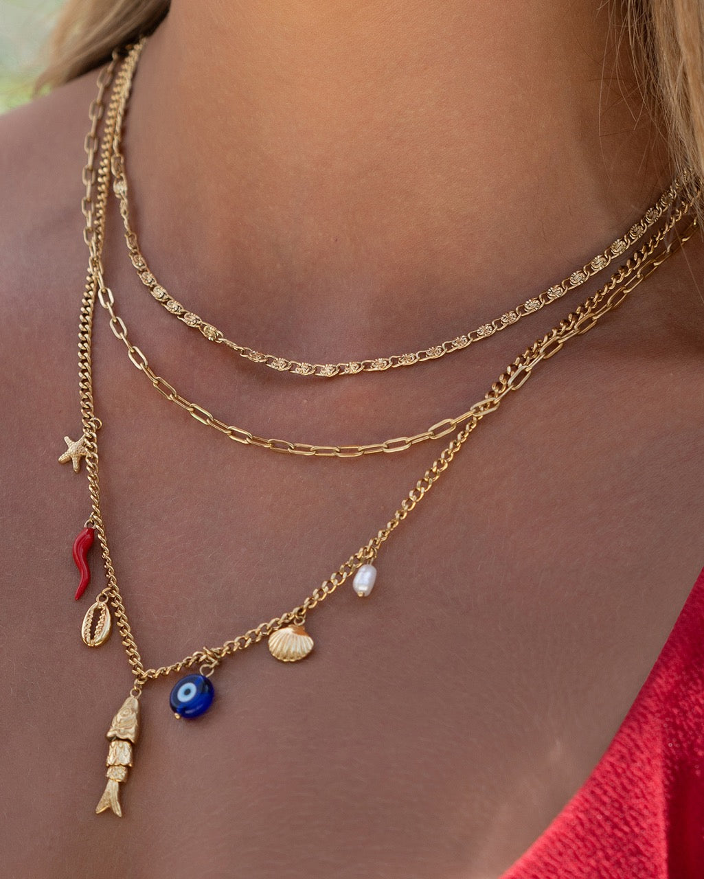 Dragon Gold Chain Necklace
