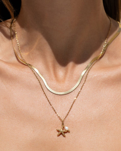 Star Girl Necklace Stack