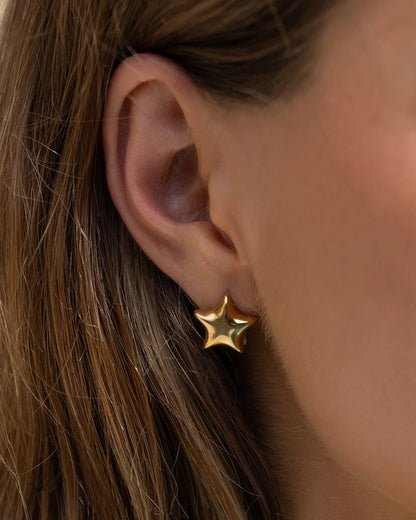 Star Struck Gold Earrings