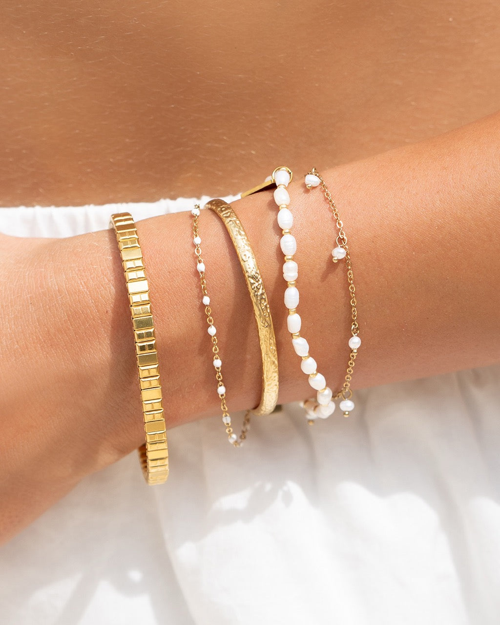 Peggy Bracelet - Vanilla