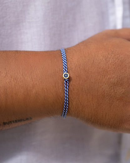 Nazar Men's Rope Bracelet - Nautical