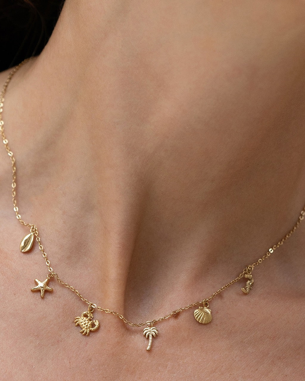 Ariel Gold Necklace