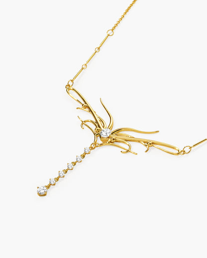 Dripping Waist Chain in Gold