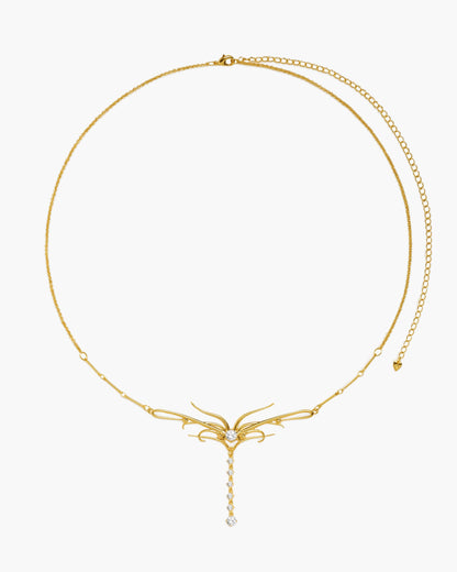 Dripping Waist Chain in Gold