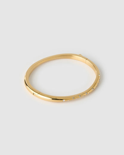 Eden Gold Cuff - Stone