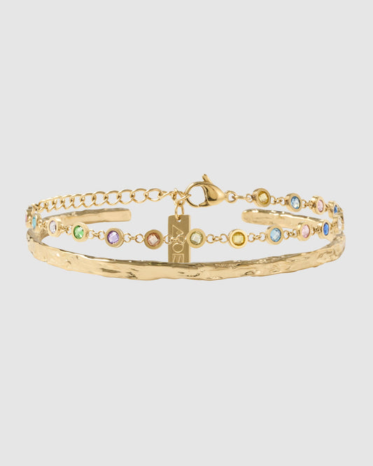 Elia Bracelet Stack - Multi