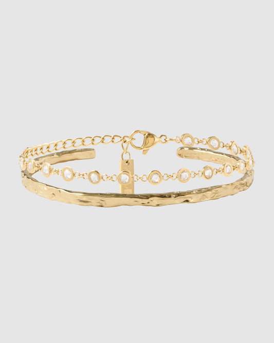 Elia Bracelet Stack - Stone