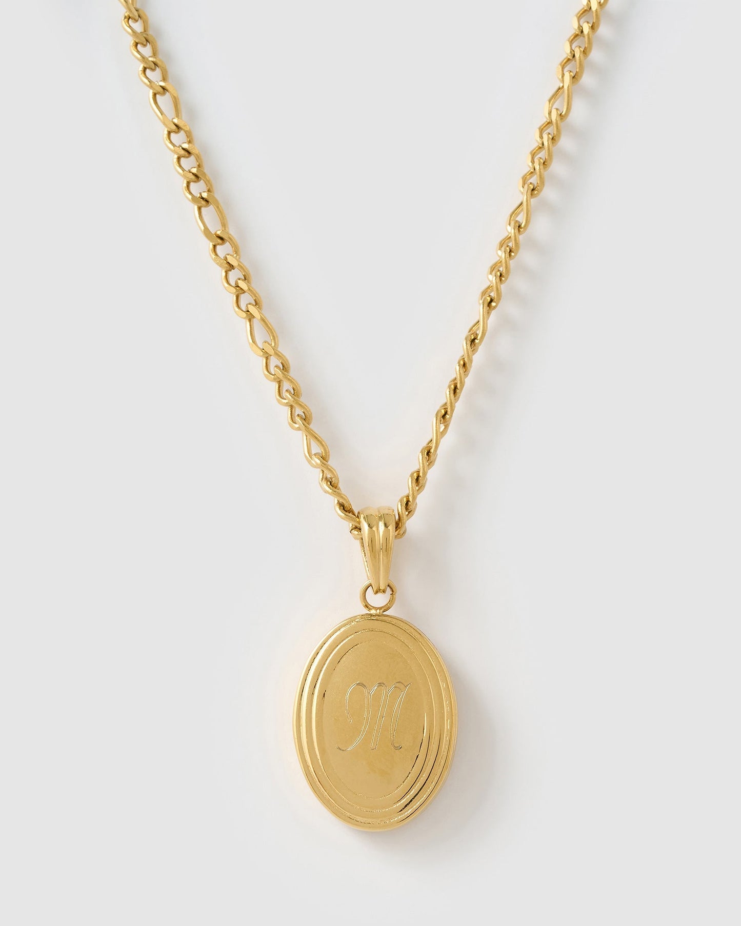 Classic Gold Locket Necklace