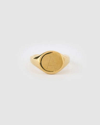 Miro Gold Signet Ring