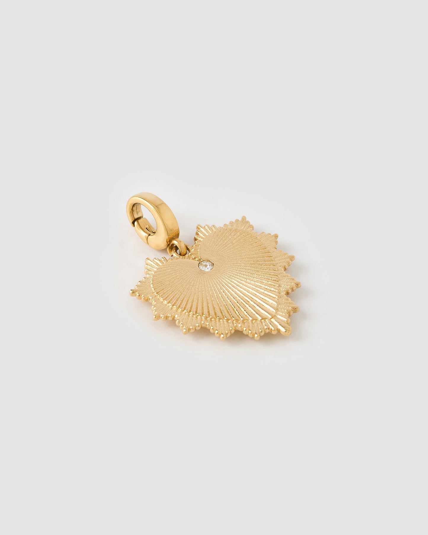 Evie Heart Charm - Gold
