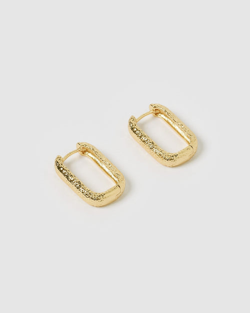 Farrah Gold Link Earrings