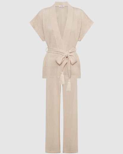 Ferrara Pants Set - Coconut