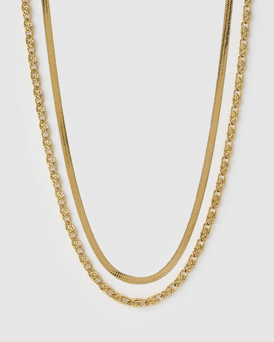 Firefly Necklace Stack - Gold