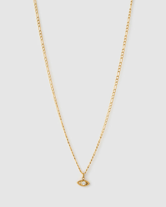 Golden Eye Necklace