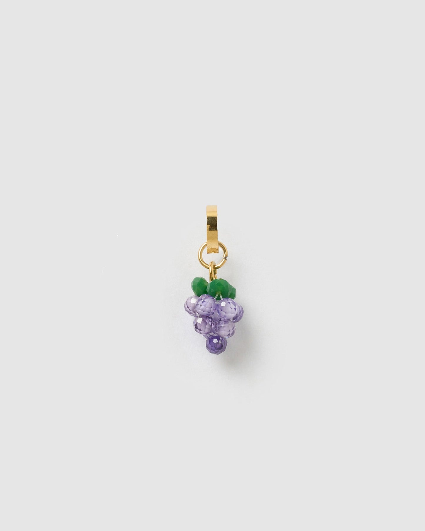 Grape Beaded Charm