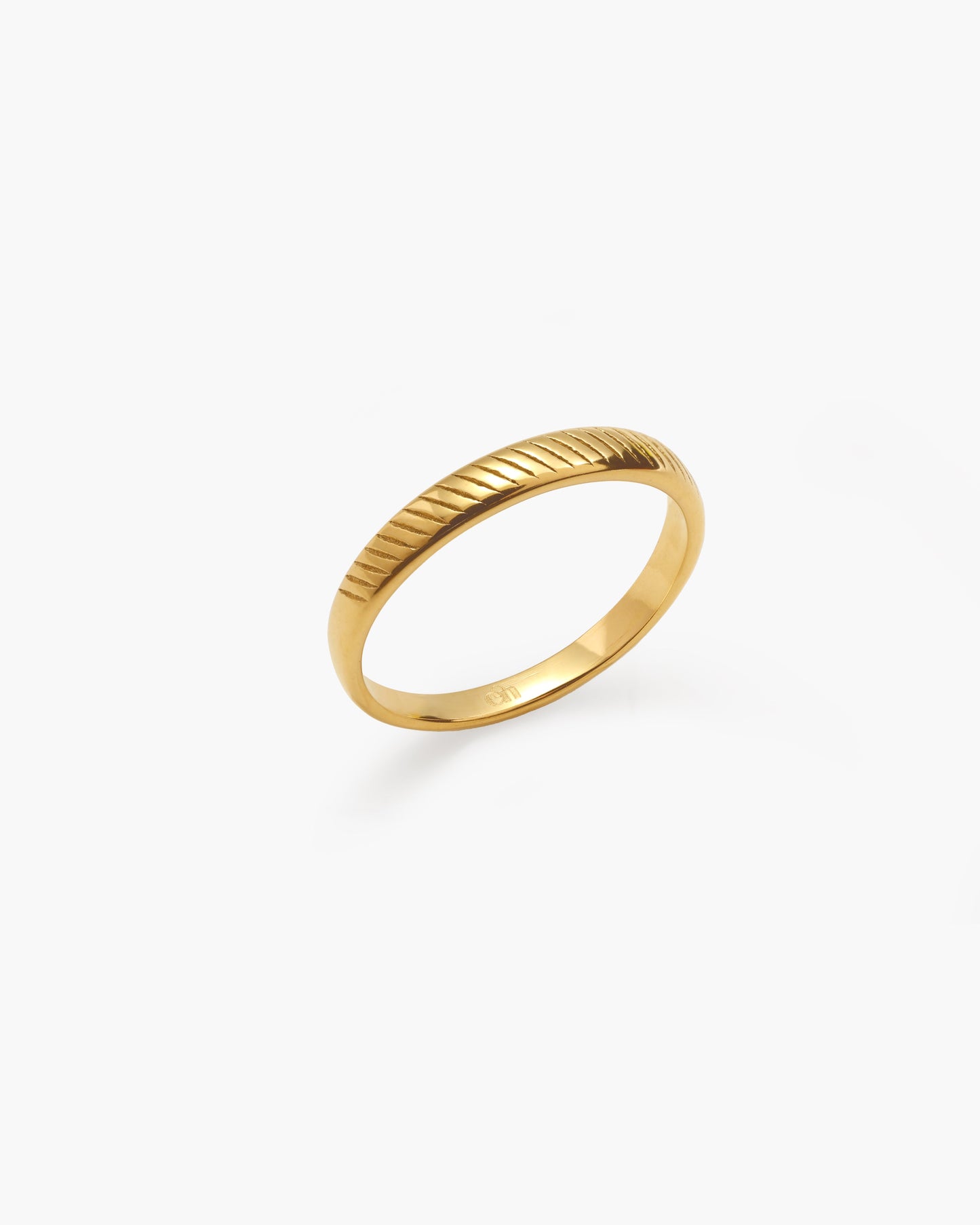 Gold Twill Ring