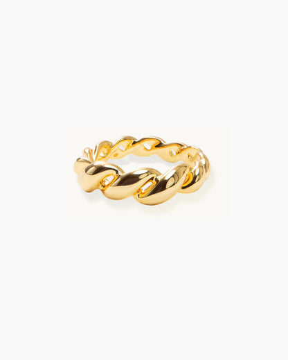 Gold Twisted Ring