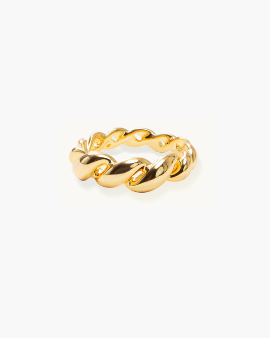 Gold Twisted Ring
