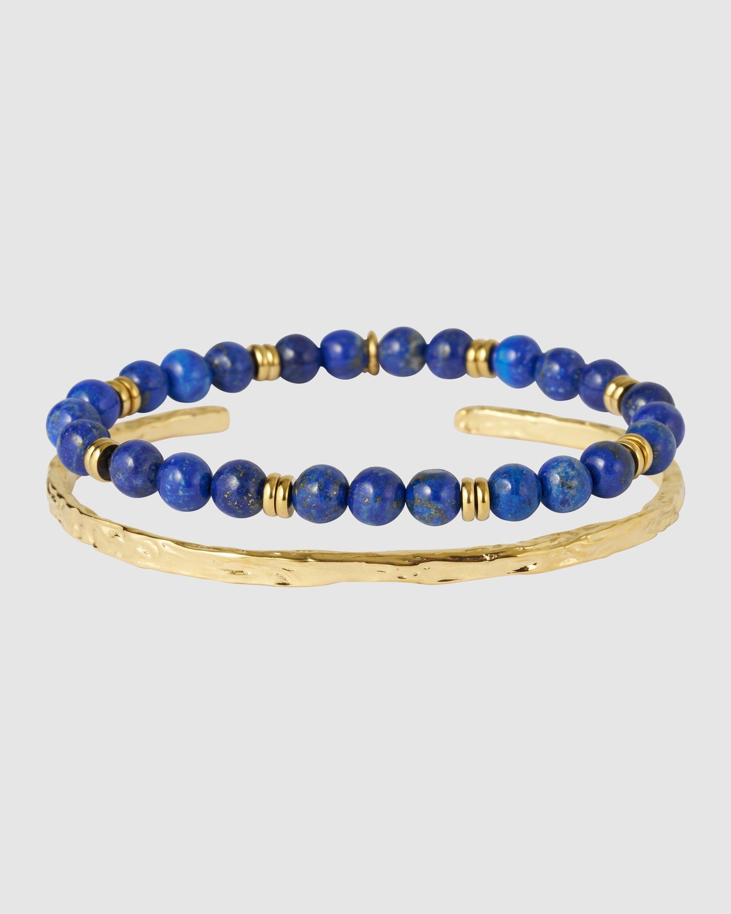 Hallelujah Bracelet Stack - Lapis Lazuli