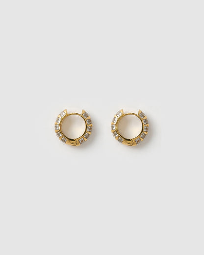 Hallie Earrings - Stone