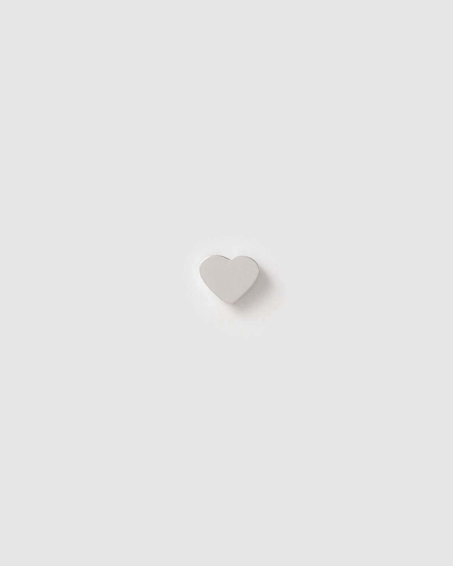 Heartbeat Silver Single Earring