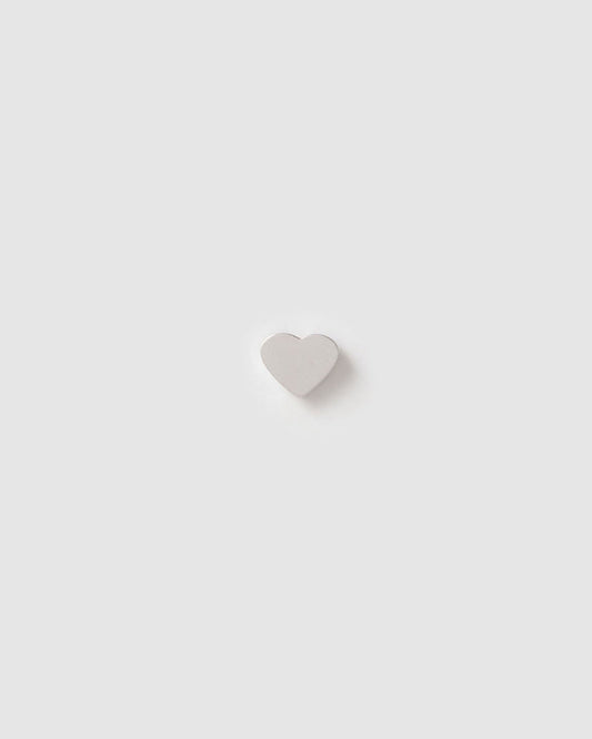 Heartbeat Silver Single Earring