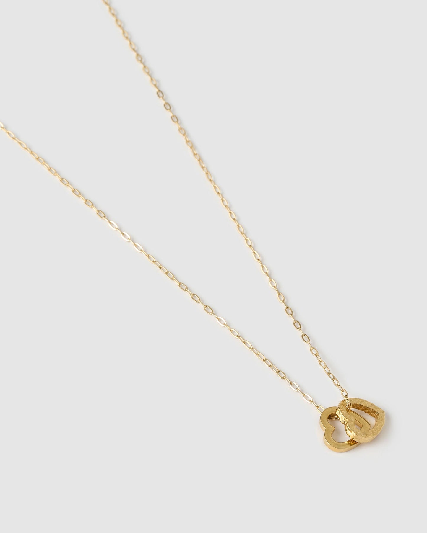 Heart To Heart Necklace - Crushed