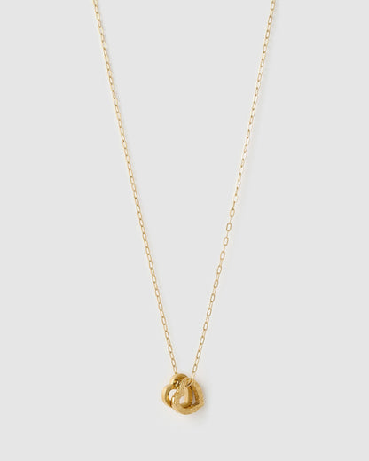 Heart To Heart Necklace - Crushed