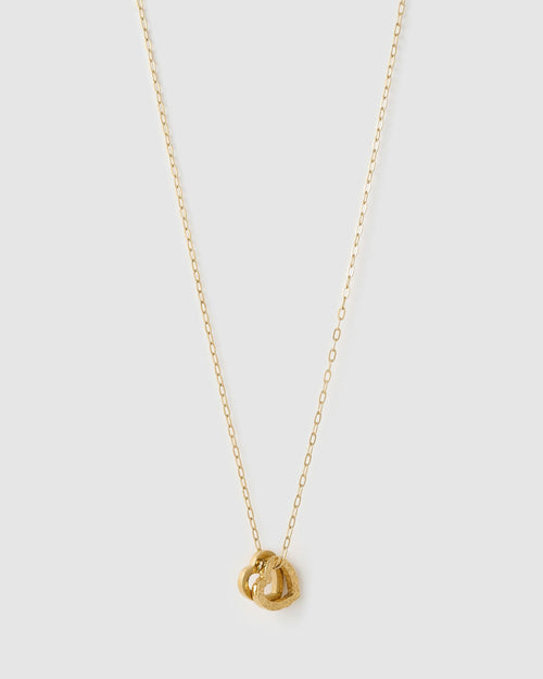 Heart To Heart Necklace - Crushed