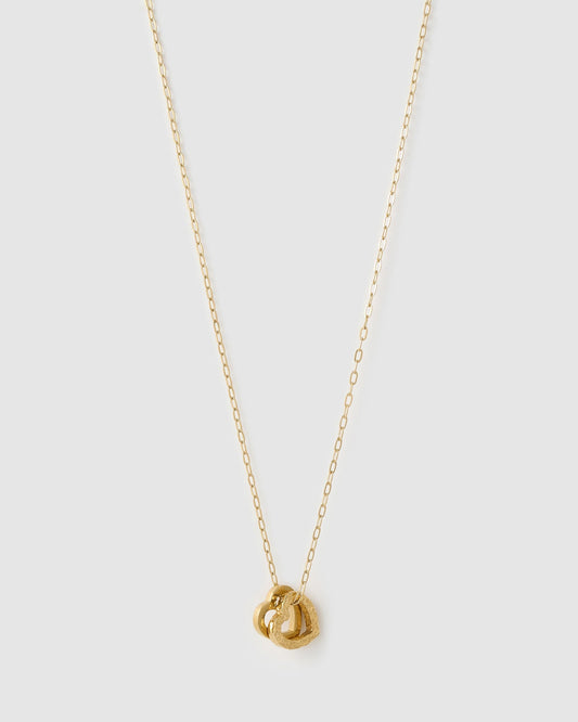 Heart To Heart Necklace - Crushed