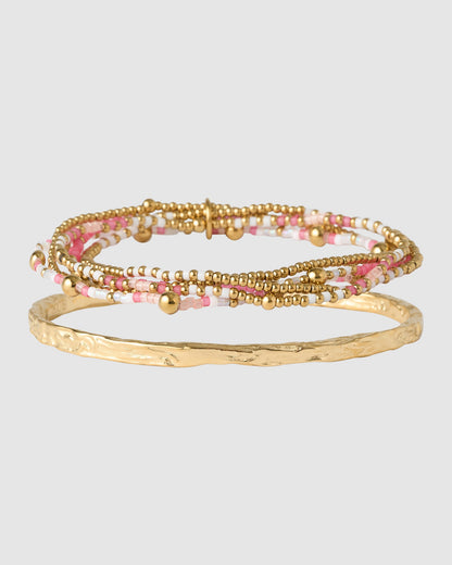 Henne Bracelet Stack - Bubblegum