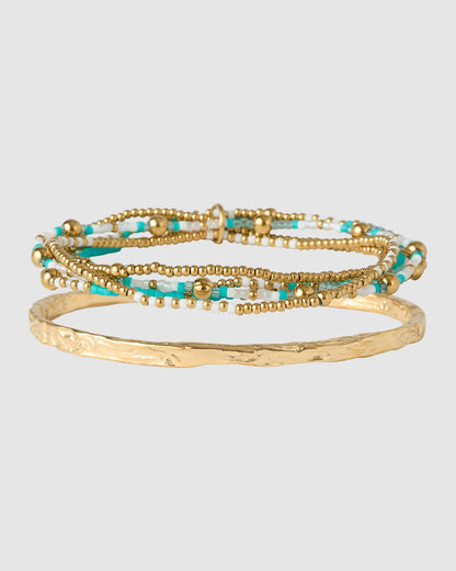 Henne Bracelet Stack - Ocean