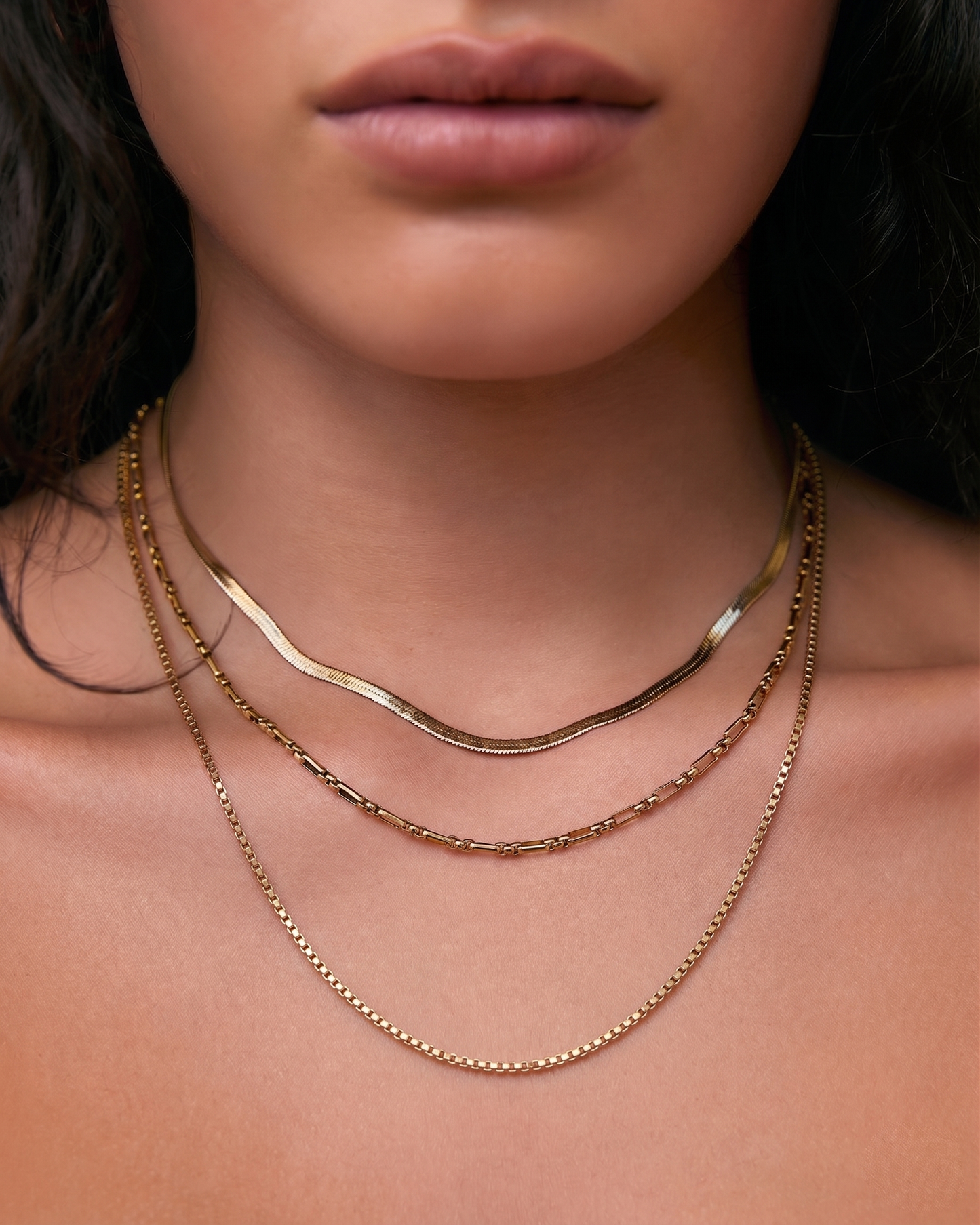 Hugo Gold Chain Necklace
