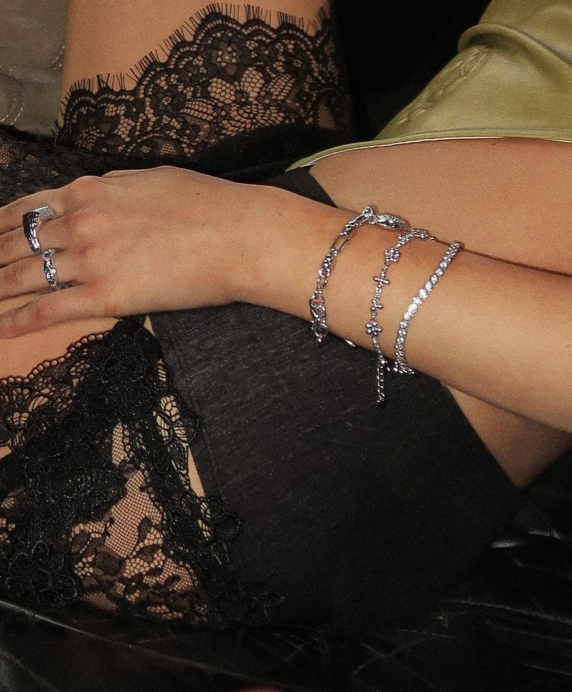 Tennis Bracelet in Silver