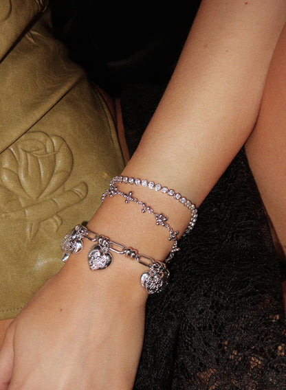 Tennis Bracelet in Silver