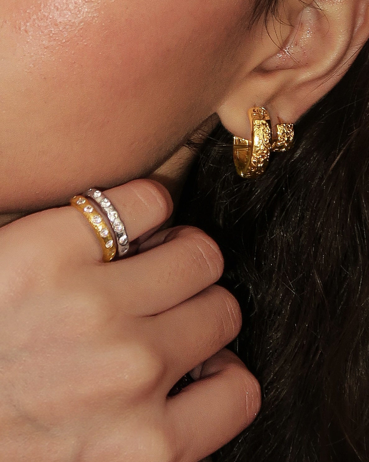 Amelie Ring in Silver