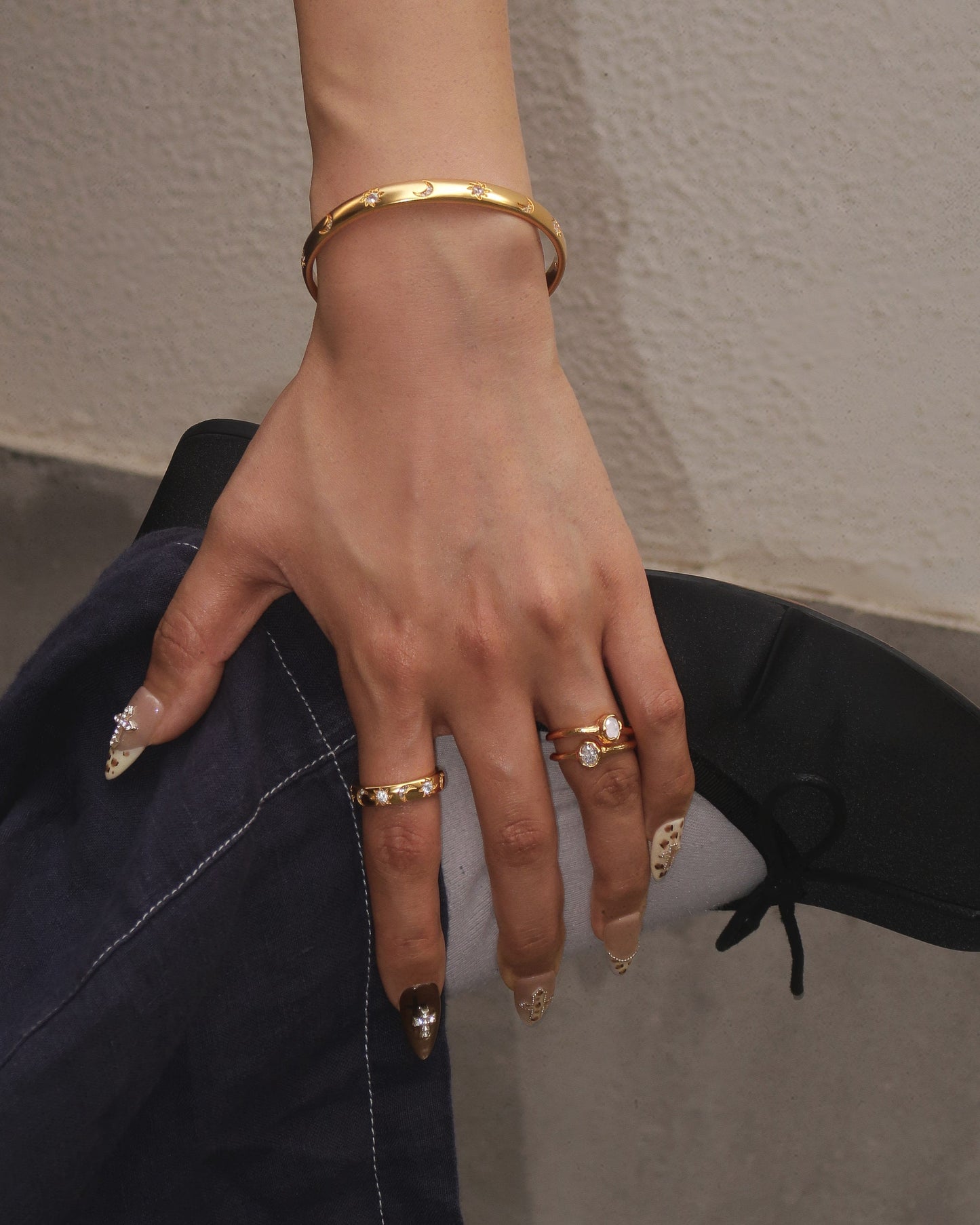 Birthstone Ring in Gold - June