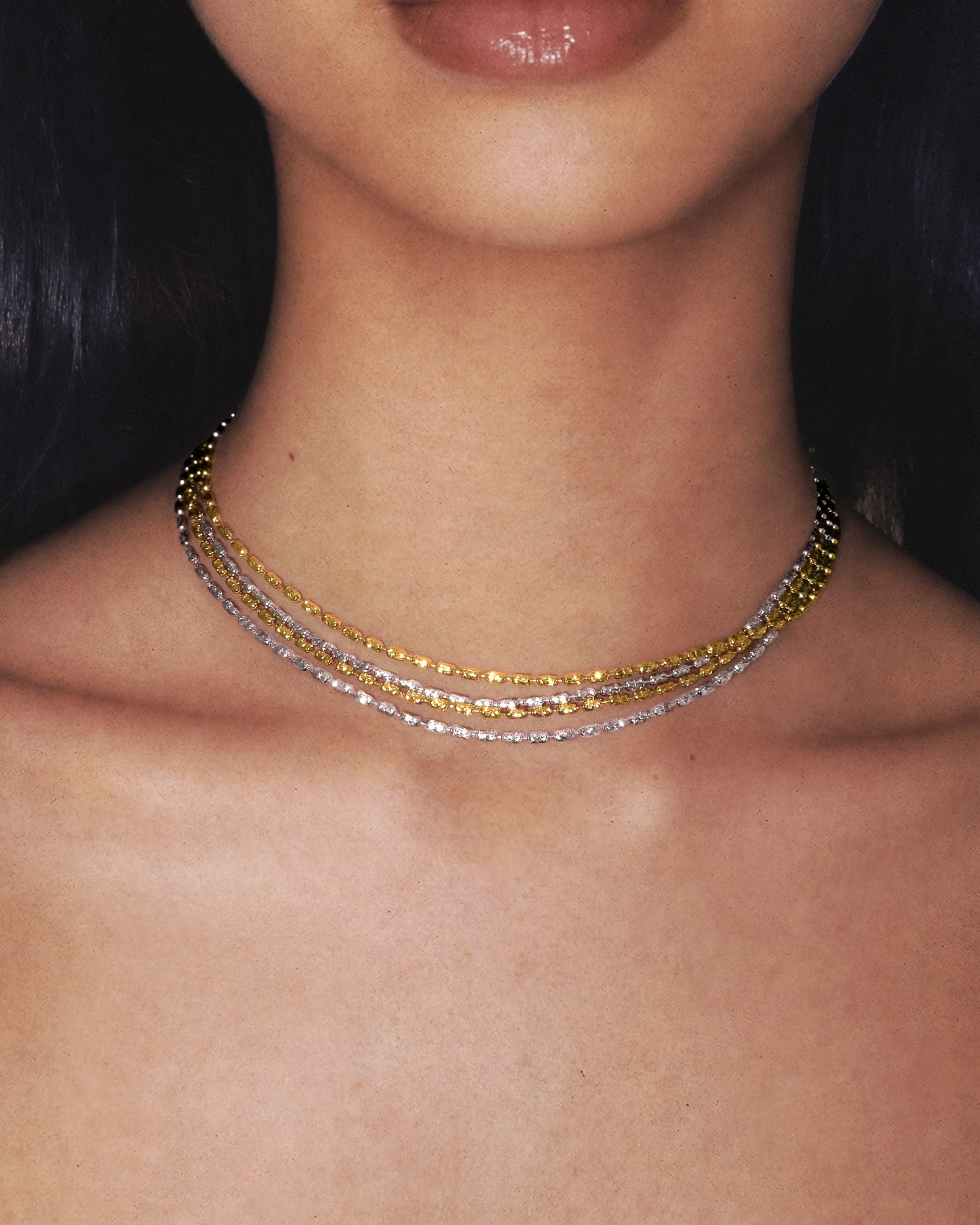 Daze Chain Necklace in Gold