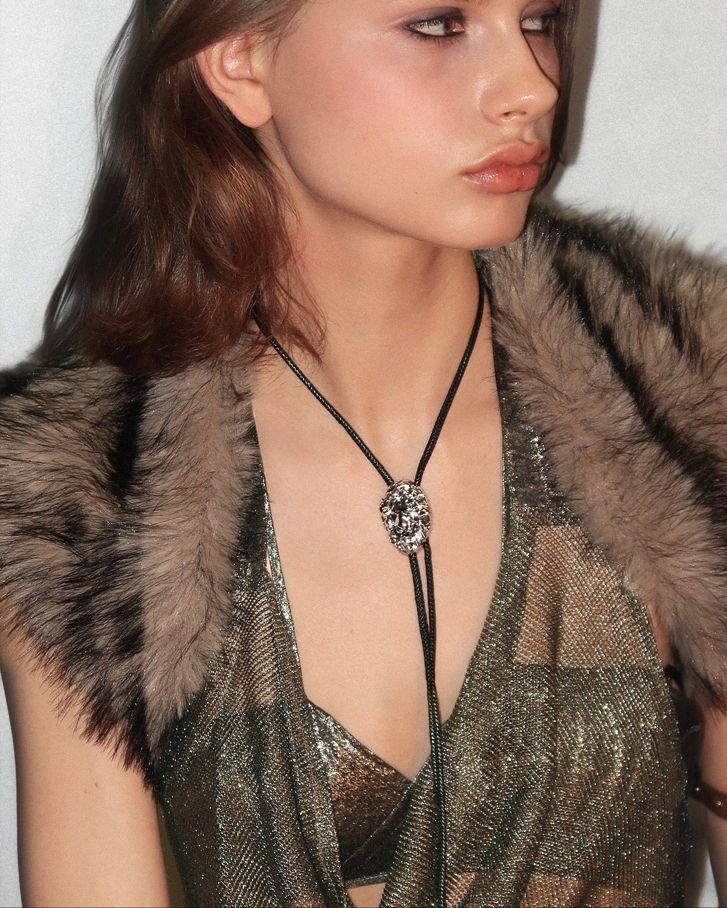 Lion Guard Bolo Tie in Silver