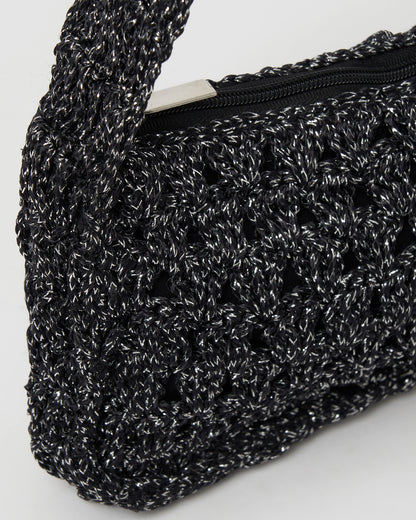India Hand Bag - Raven